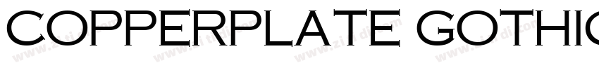 Copperplate Gothic L字体转换